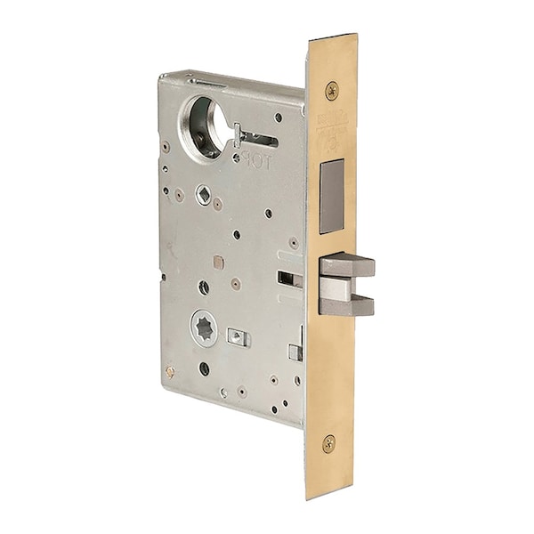Store Door Mortise Lockbody Only, Satin Brass